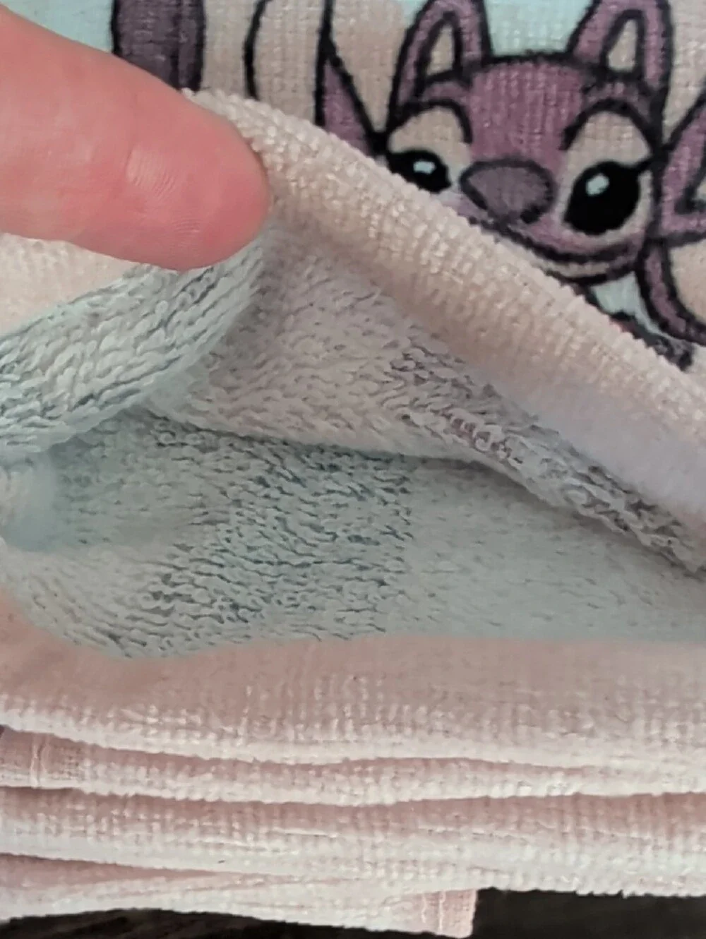 Disney Stitch And Angel Hand Towels